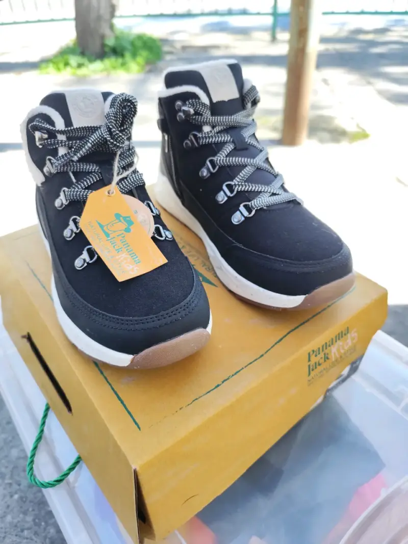 Botines Panama Jack Kids negras - 2