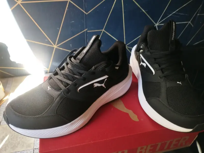 Zapatillas deportivas negras Puma para hombre - 6