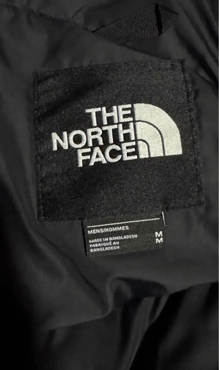 Chaqueta acolchada negra The North Face para hombre - 4