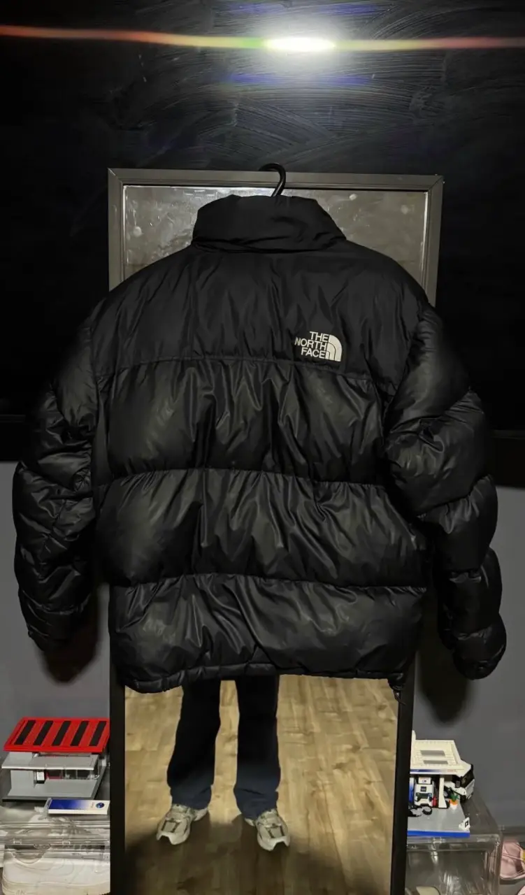 Chaqueta de plumas negra The North Face para hombre - 2