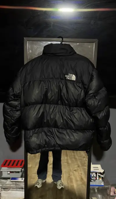 Chaqueta de plumas negra The North Face para hombre - miniatura 2