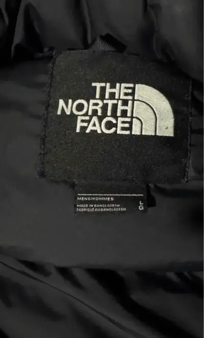 Chaqueta de plumas negra The North Face para hombre - miniatura 3