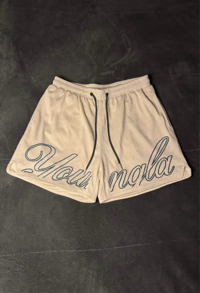 Shorts deportivos beige YoungLA Original 🇺🇸 - 1