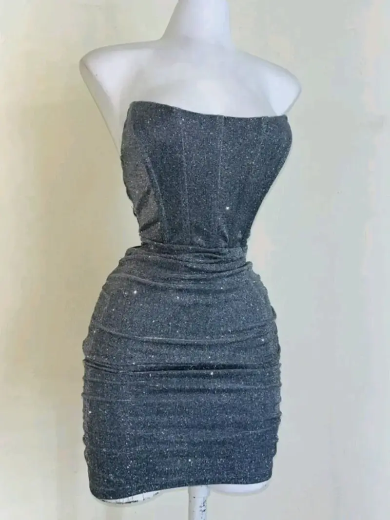 Vestido Brillante Shein L nuevo - 4