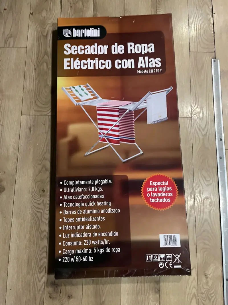 Tendedero Eléctrico Con Alas - 1