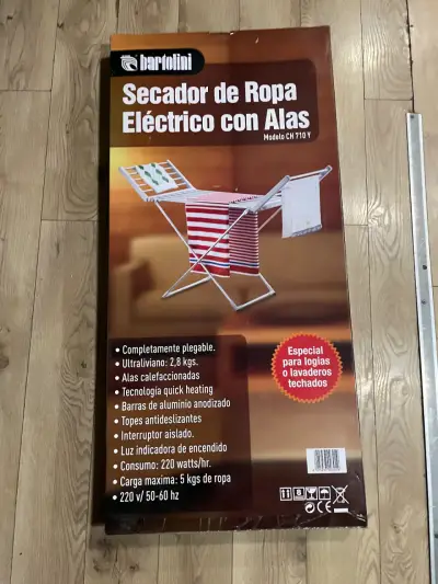 Tendedero Eléctrico Con Alas - miniatura 1
