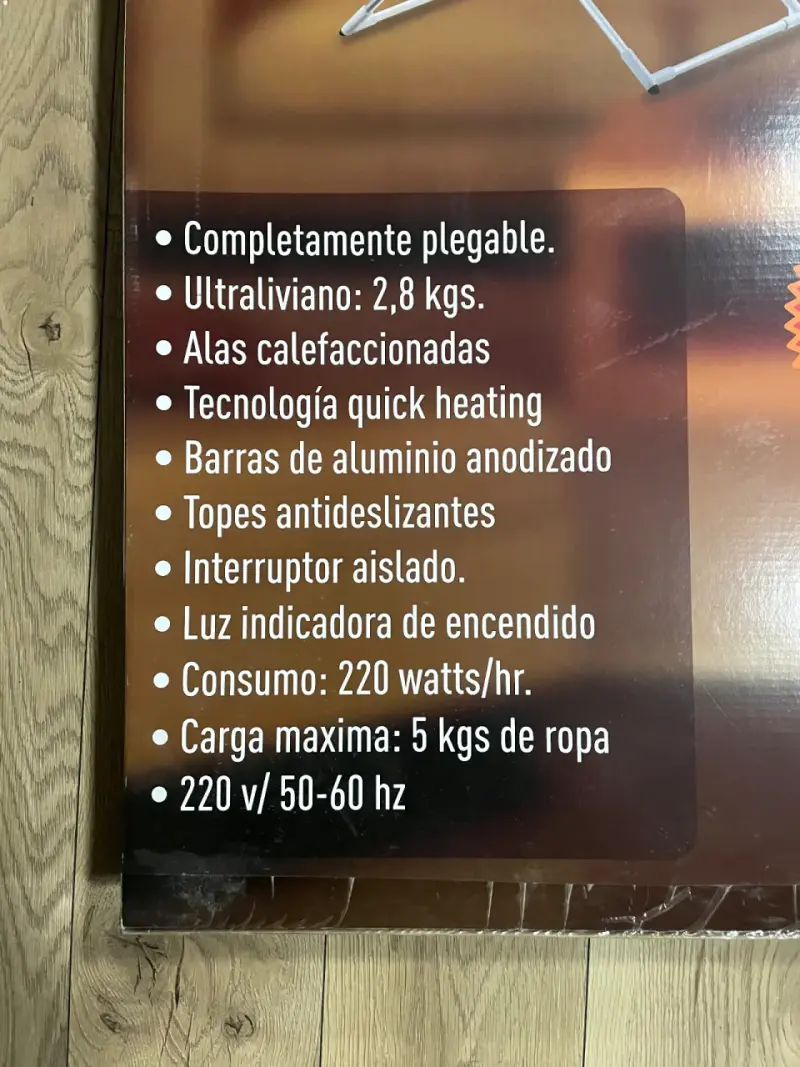 Tendedero Eléctrico Con Alas - 2