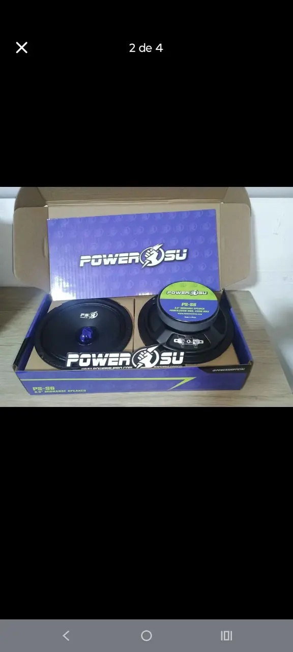 Parlantes Midrange 6.5 pulgadas Power Su PS-S6 - 2