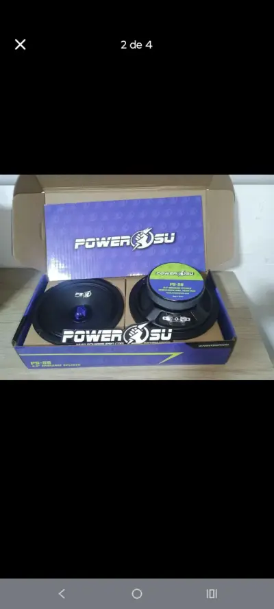 Parlantes Midrange 6.5 pulgadas Power Su PS-S6 - miniatura 2