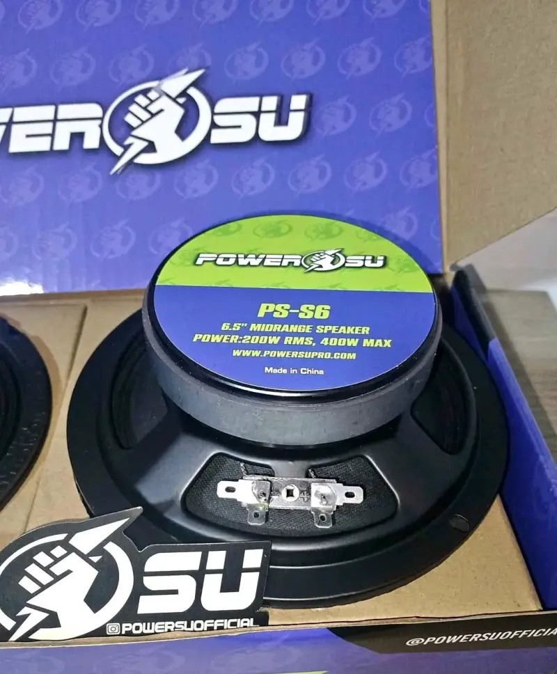 Parlantes Midrange 6.5 pulgadas Power Su PS-S6 - 4