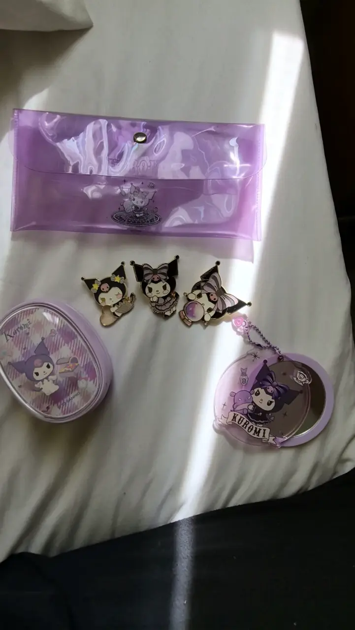 Set de accesorios Kuromi en color lila - 1