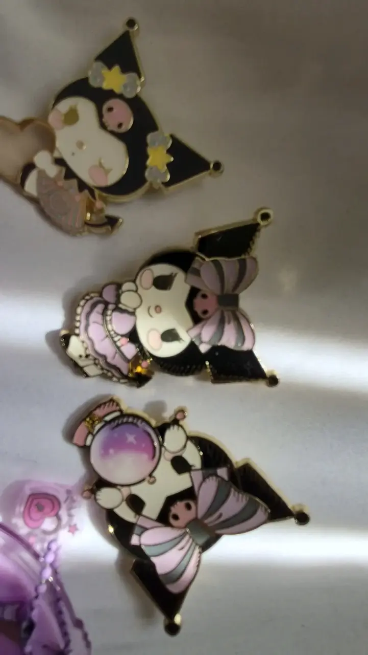 Set de accesorios Kuromi en color lila - 5