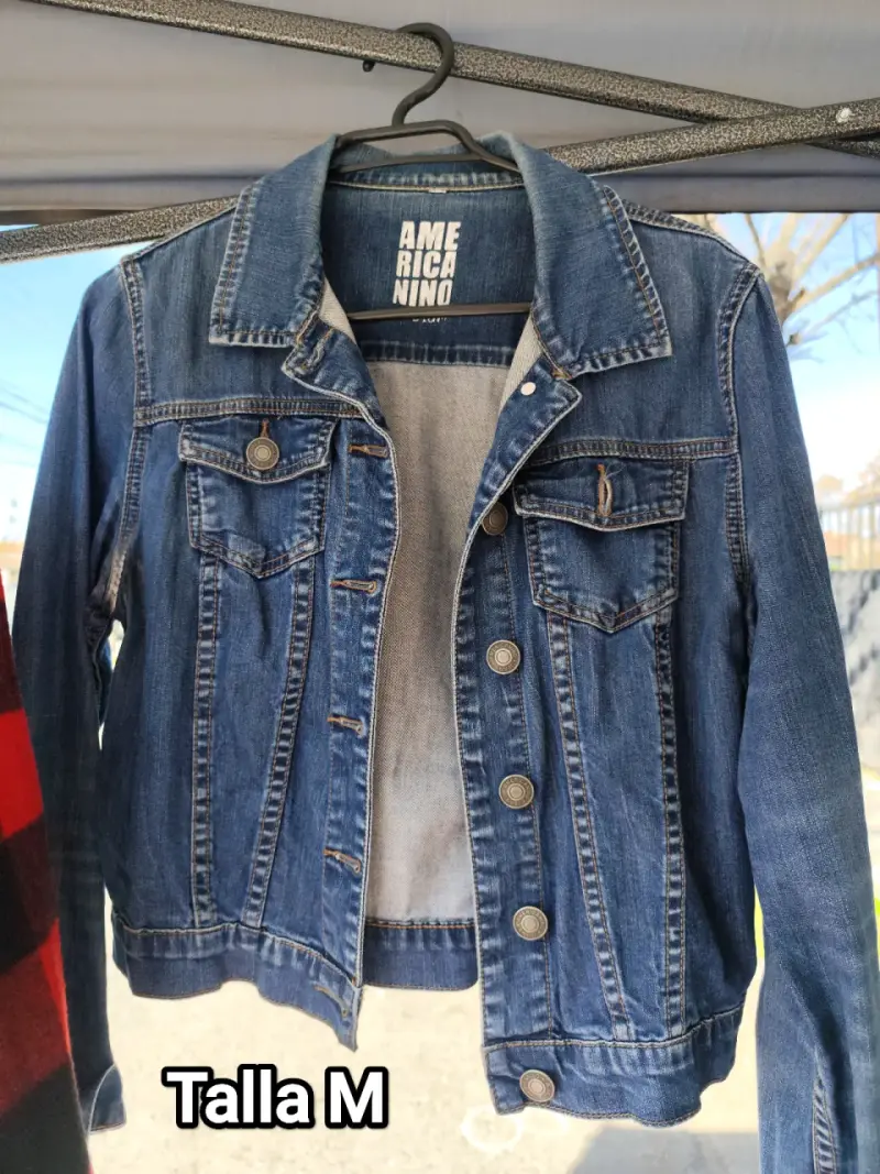 Chaqueta de mezclilla mujer Talla M