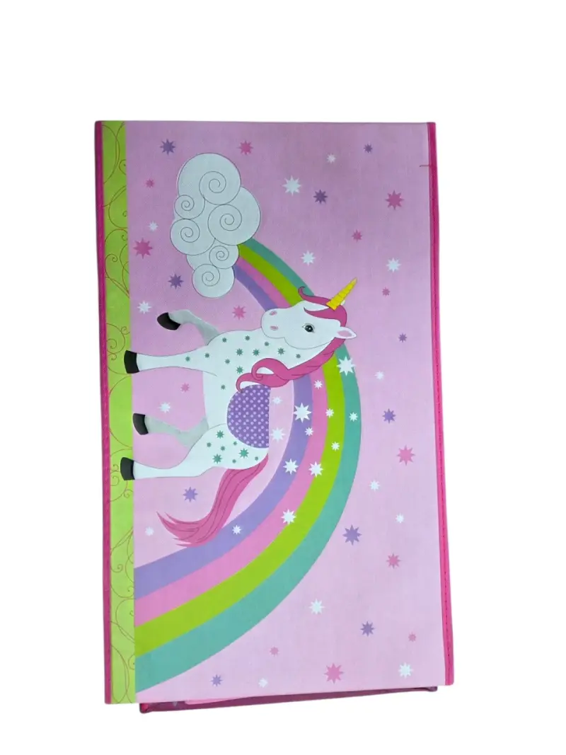 Caja organizadora infantil con diseño de unicornio - 3