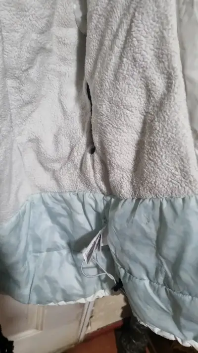 Chaqueta Columbia para Mujer Negra y Blanca - miniatura 3