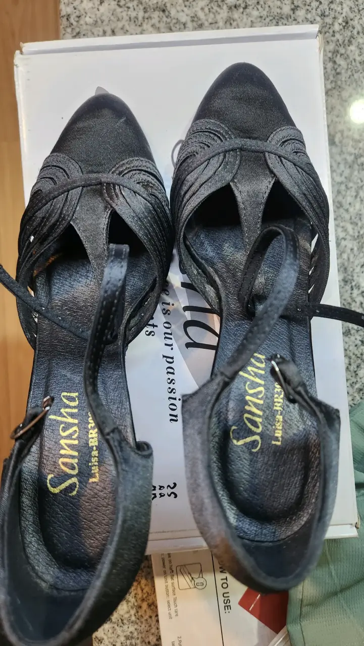 Zapatos de baile Sansha Luisa negros - 2