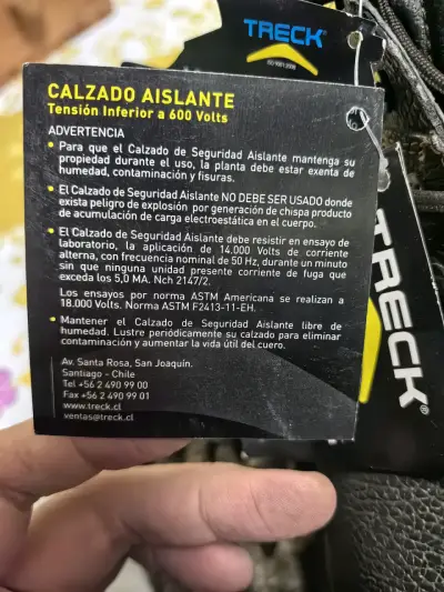 Botas de seguridad Treck talla 43 - miniatura 5