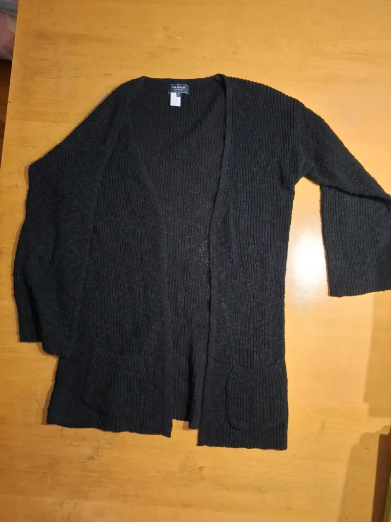 Chaleco Negro con Bolsillos - 2