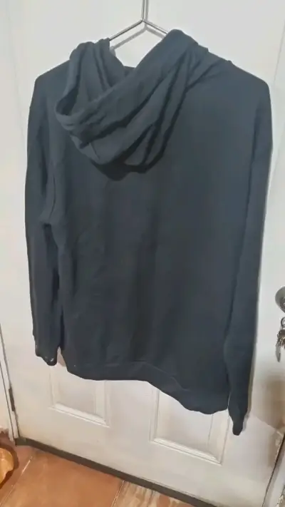 Polerón con capucha Adidas Trefoil negro XL - miniatura 4