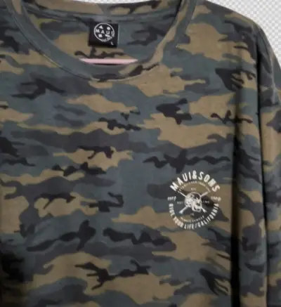 Polera camuflada Maui and Sons para hombre - miniatura 2