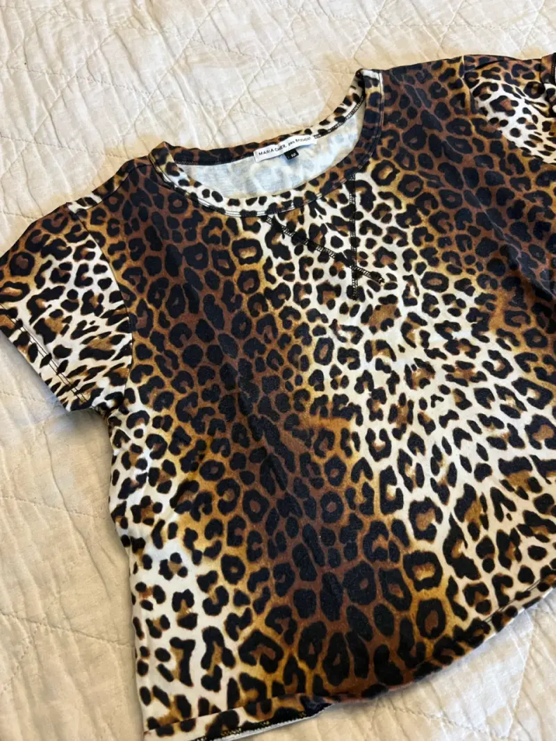 Polera animal print María Cher - 1