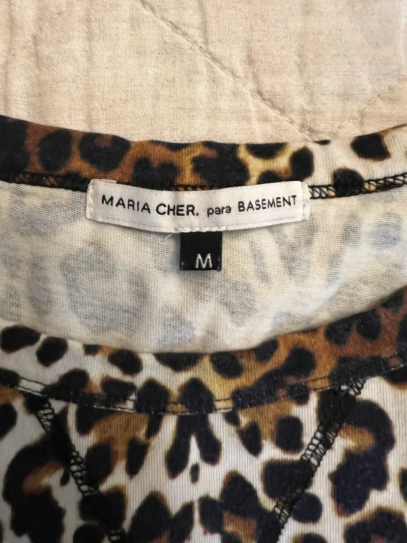 Polera animal print María Cher - 2