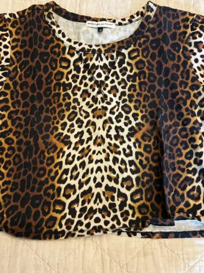 Polera animal print María Cher - miniatura 3