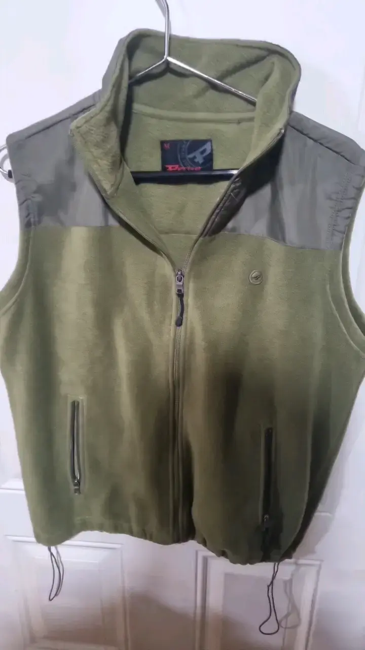 Chaleco sin mangas verde para hombre - 2