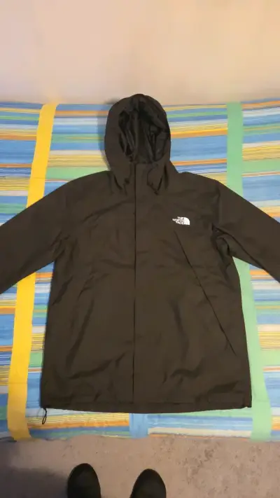 Chaqueta impermeable negra The North Face - miniatura 1