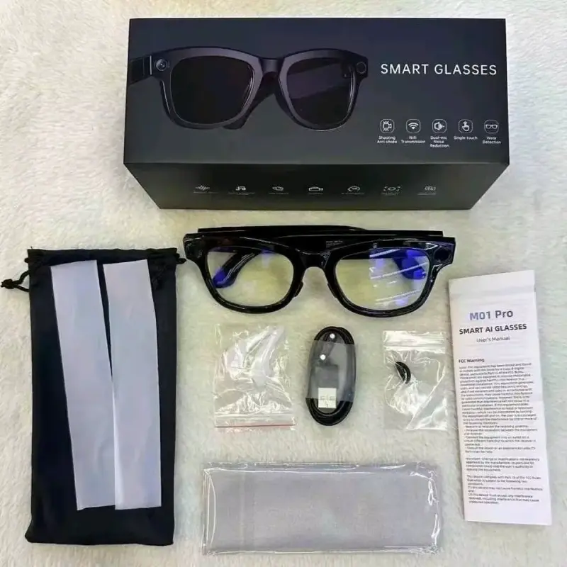 LENTES CON CÁMARA TRANSPARENTE - 2