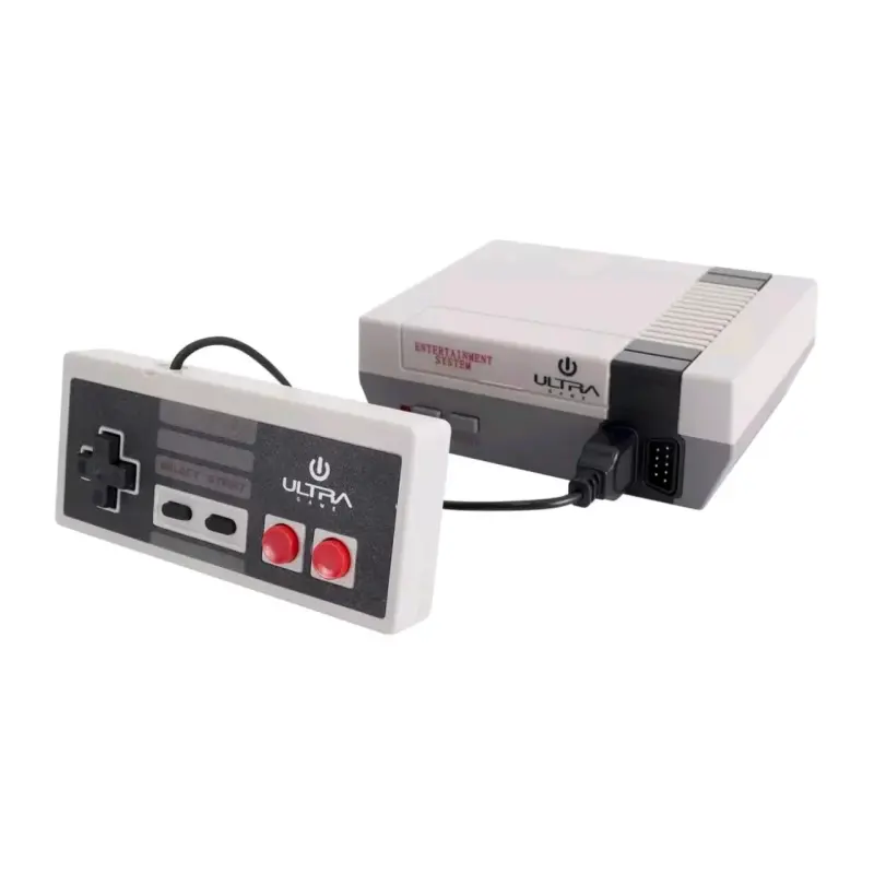 Consola retro de videojuegos con dos controles - 3