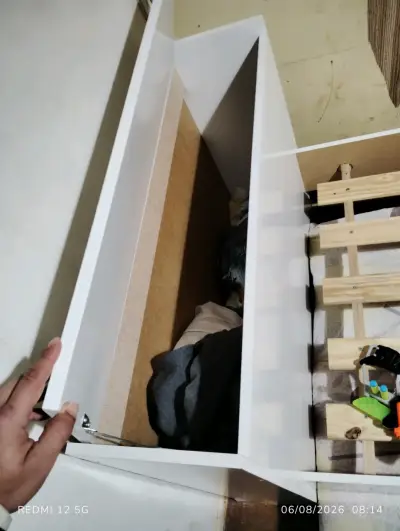 Cama nido con cajones de almacenamiento 1plaza - miniatura 4