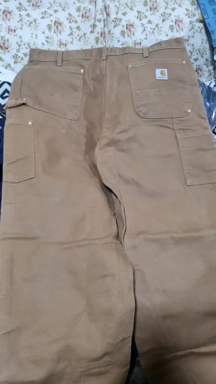 Pantalones Carhartt marrones de trabajo - 4