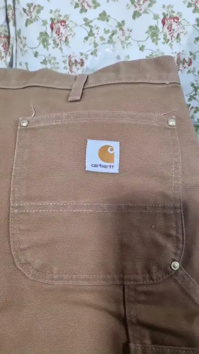 Pantalones Carhartt marrones de trabajo - miniatura 5