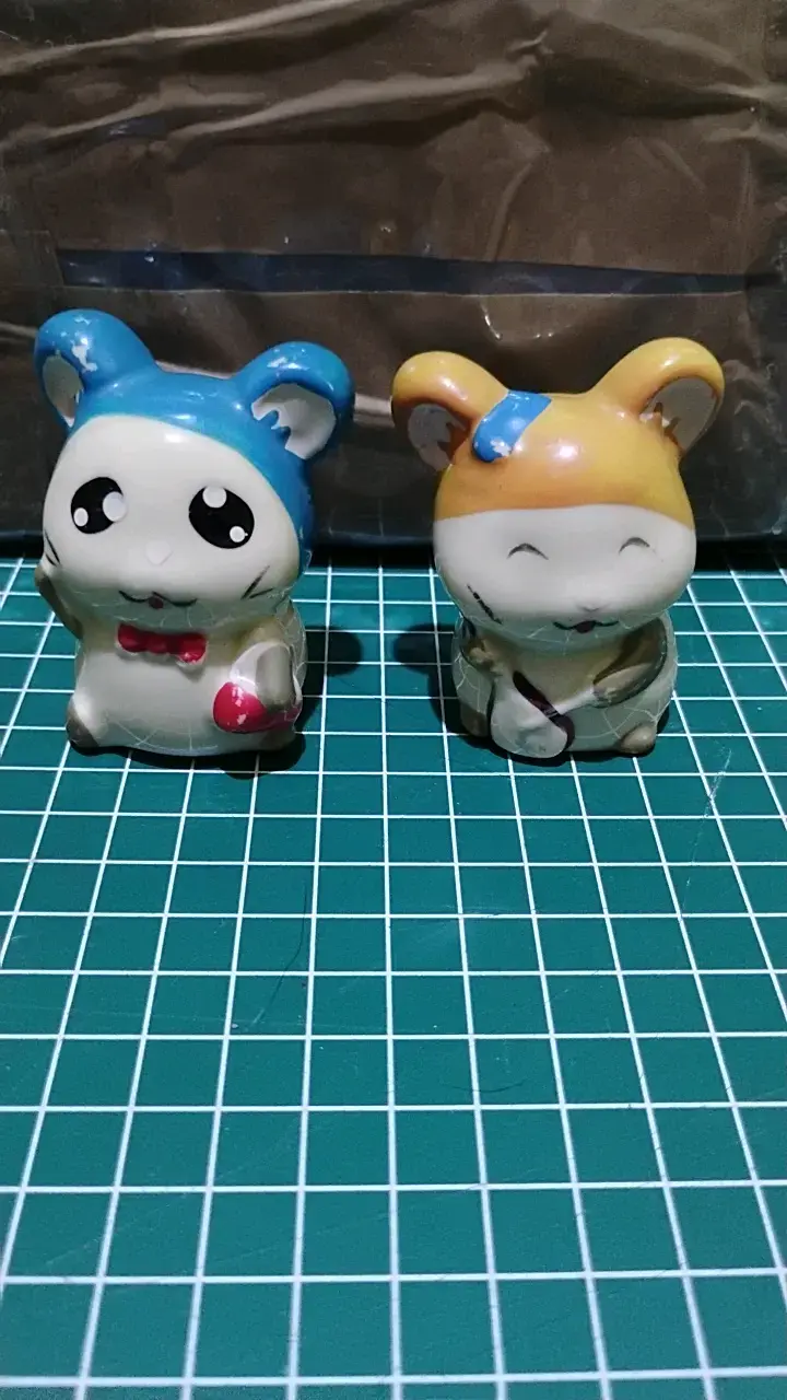 Set de figuras de cerámica Hamtaro - 5