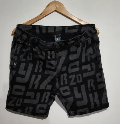 Shorts estampados Zoo York negros - miniatura 1