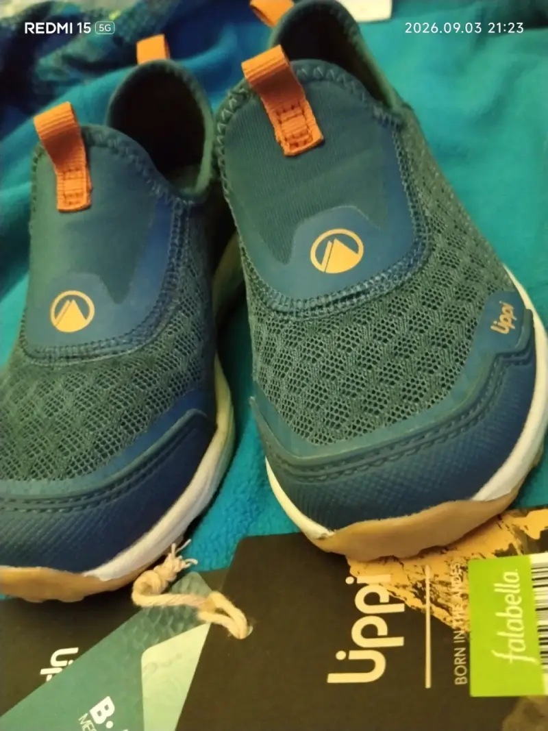 Zapatillas azules Lippi Panal para niños Talla 26 - 3