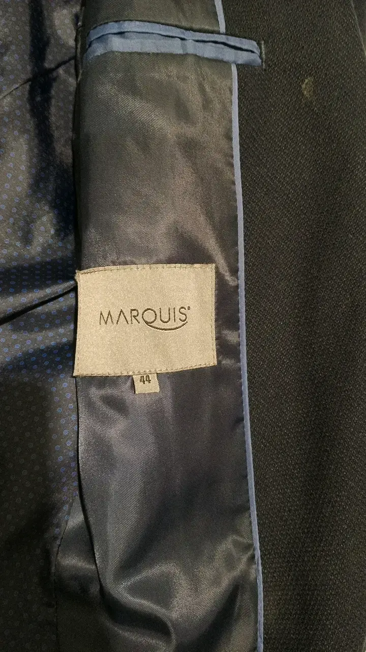 Blazer azul oscuro Marquis elegante para hombre - 2