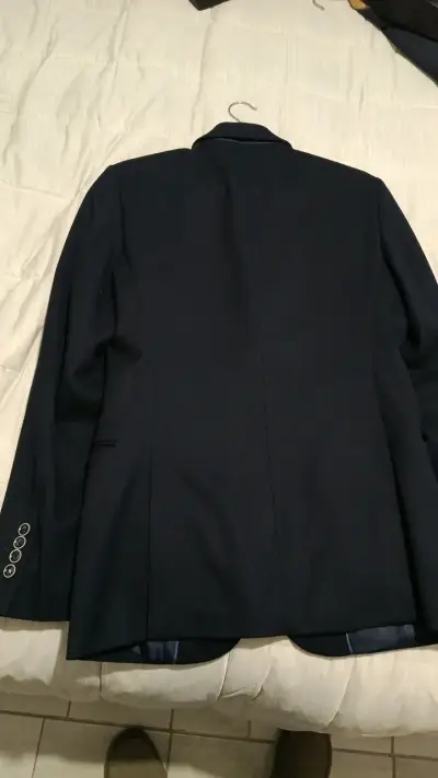 Blazer azul oscuro Marquis elegante para hombre - miniatura 3