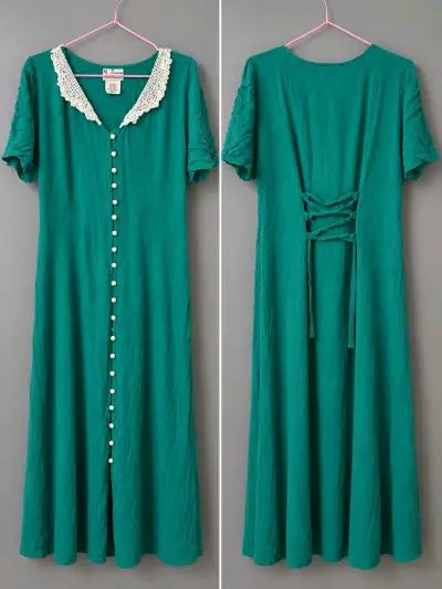 Vestido estilo Vintage Ms. Basia - miniatura 1