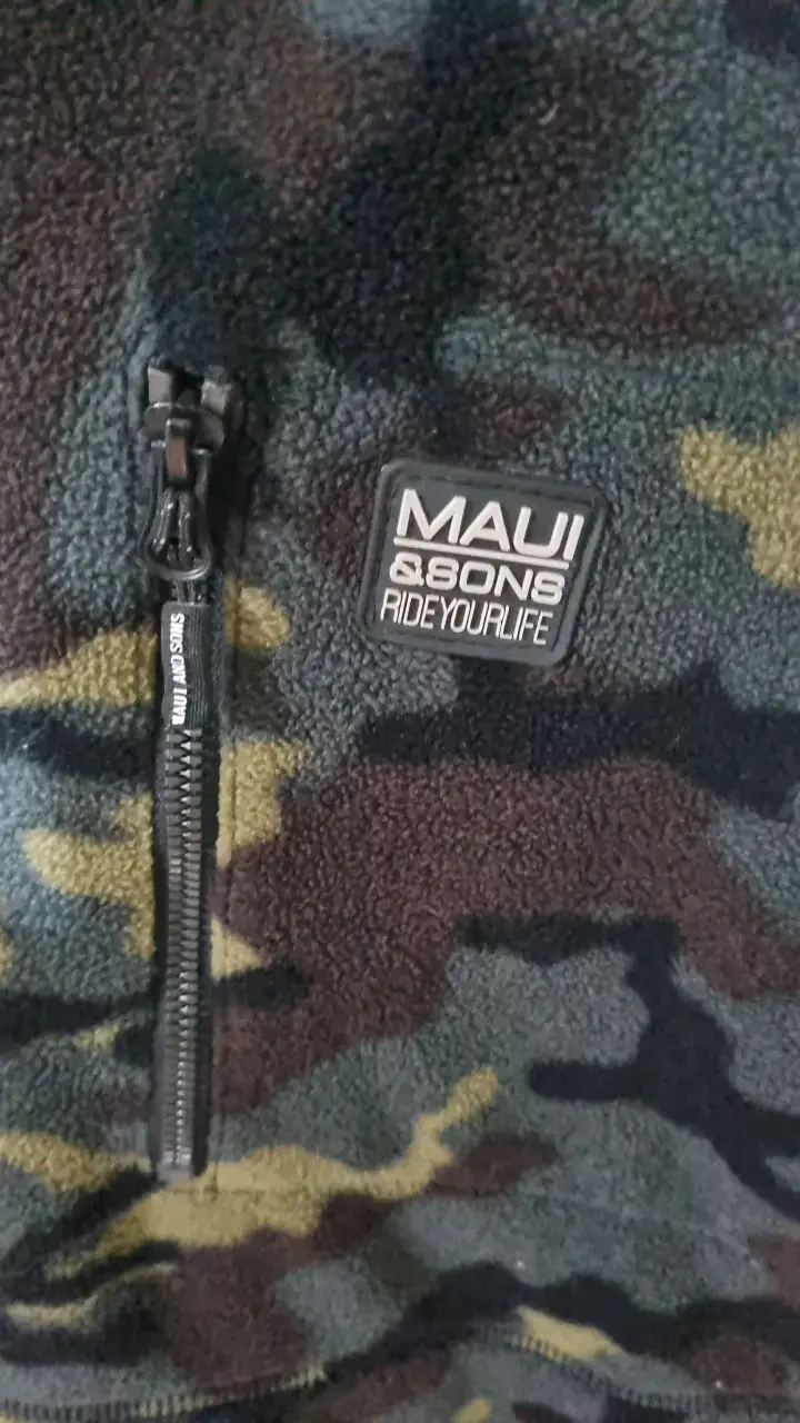 Polerón camuflado con capucha Maui & Sons - 3