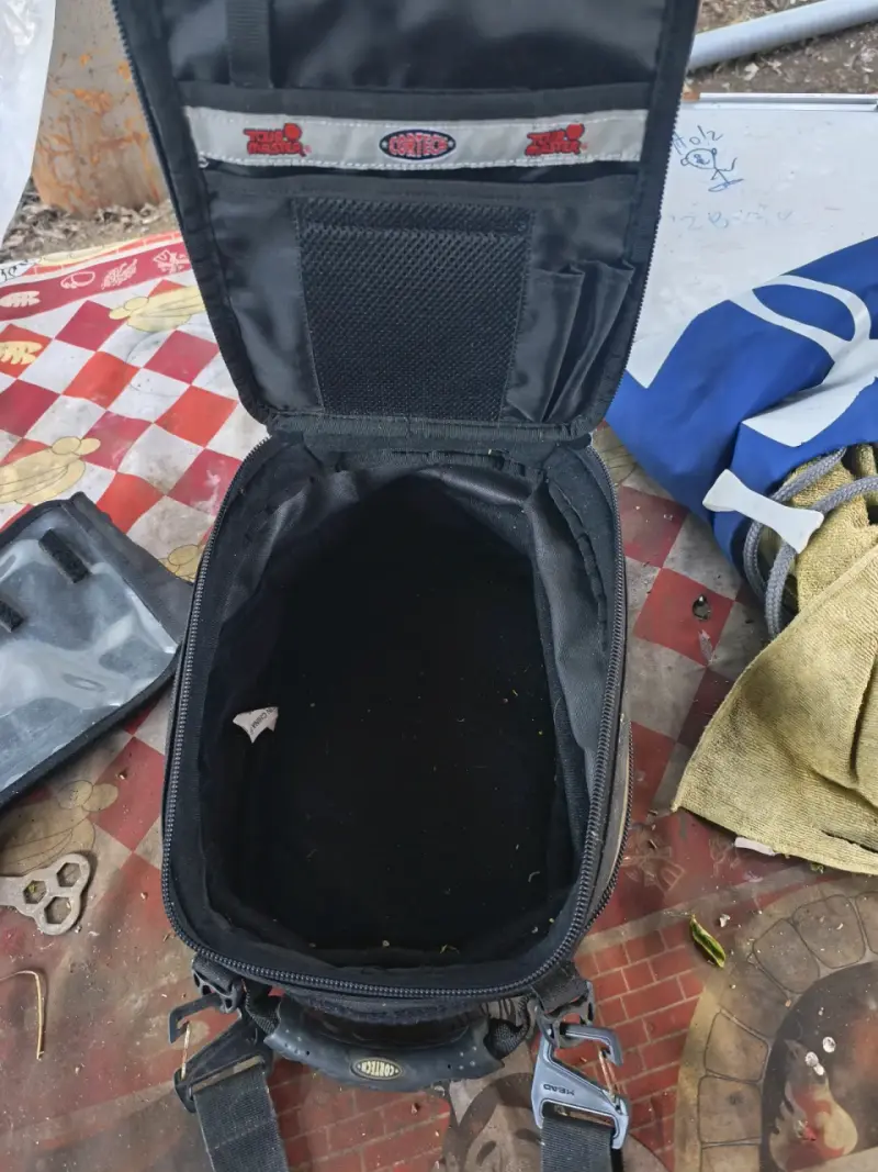 Bolso para moto Cortech Series negro - 2