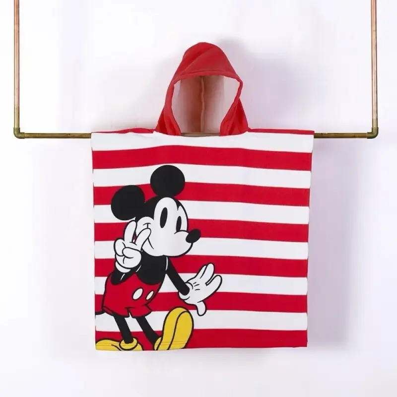 Poncho de baño infantil Mickey Mouse - 1