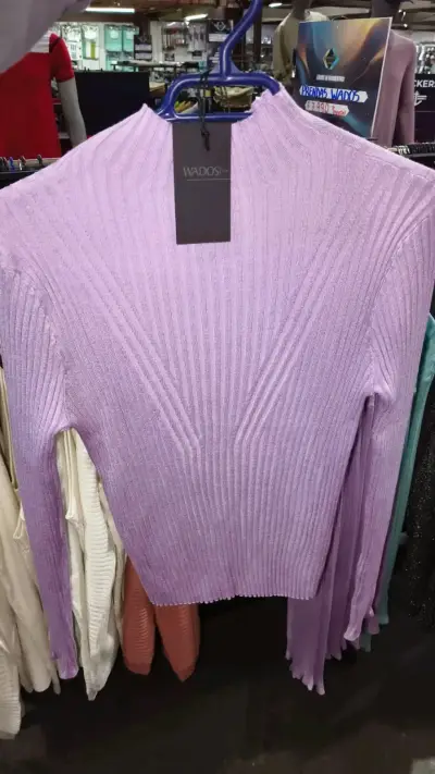 Sweater Wados de punto lila para mujer - miniatura 3