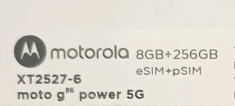 Smartphone Motorola Moto G 86 Power 5G 256GB - 2