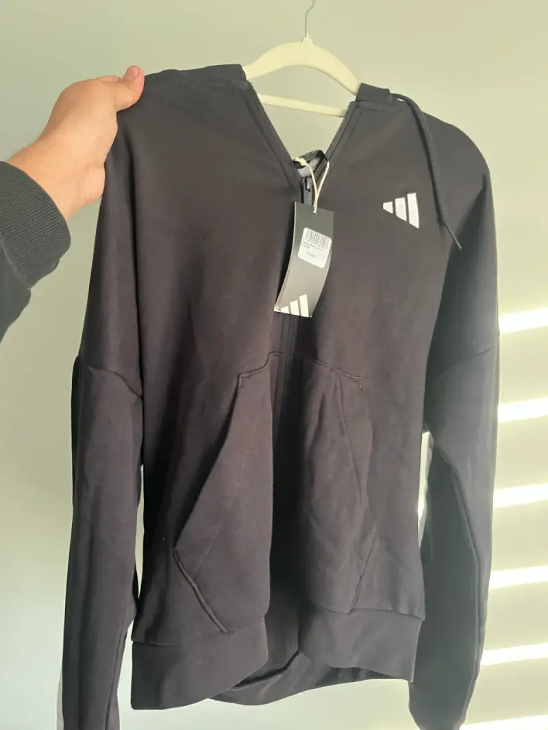 Polerón negro Adidas mujer M