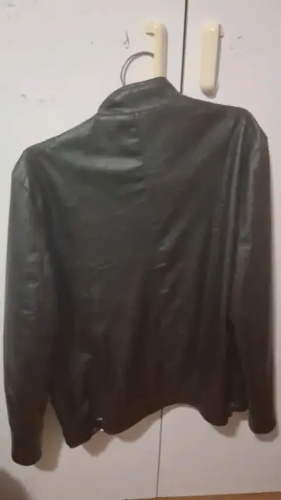 Chaqueta de cuero negra Bellota talla S - miniatura 3