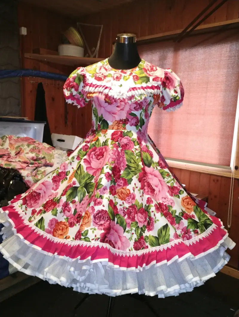 Vestido de cueca - 2