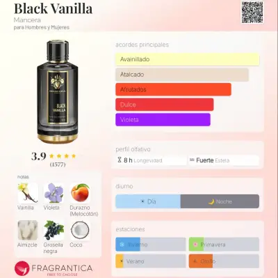Perfume Mancera Black Vanilla 120ml - miniatura 4