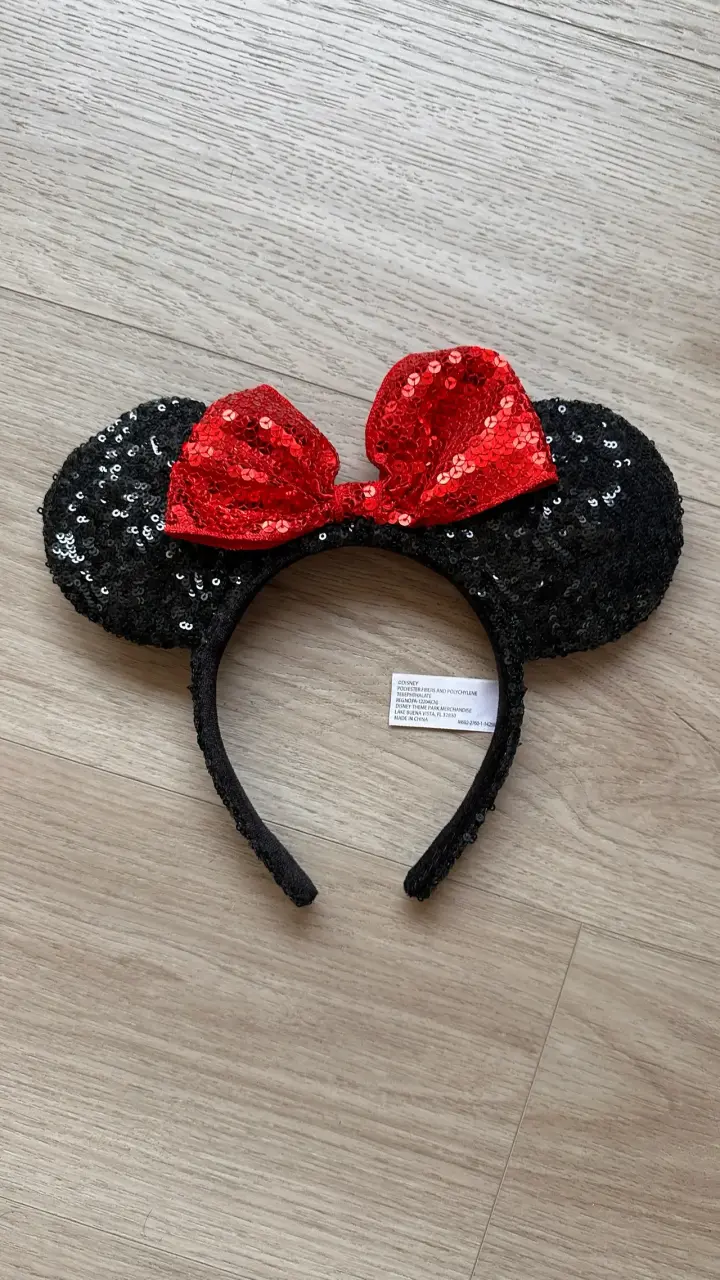Cintillo de Minnie Mouse Lentejuelas original - 1